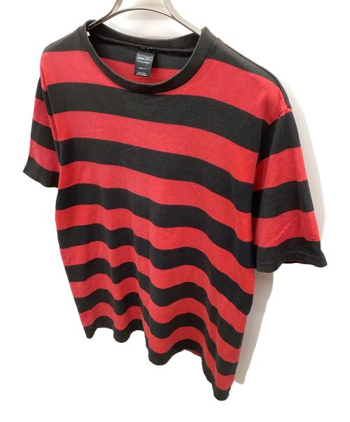 NUMBER (N)INE（ナンバーナイン）NUMBER (N)INE (ナンバーナイン) 半袖カットソー ブラック×レッド サイズ:5の古着・服飾アイテム