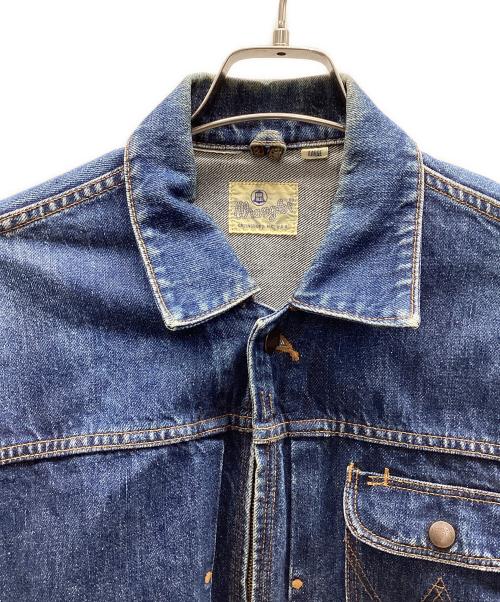 Wrangler（ラングラー）Wrangler (ラングラー) Wrangler　11MJZ　デニムジャケット インディゴ サイズ:LARGEの古着・服飾アイテム