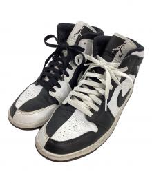 NIKE（ナイキ）の古着「Women's Air Jordan 1 Mid "Homage" ウィメンズ エアジョーダン1 ミッド "オマージュ"」｜ホワイト