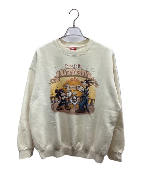 DISNEY（ディズニ―）DISNEY (ディズニ―) プリントスウェット アイボリー サイズ:不明の古着・服飾アイテム