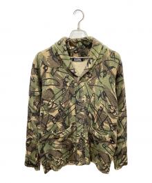 Hysteric Glamour（ヒステリックグラマー）の古着「厚手カーディガン」｜カーキ