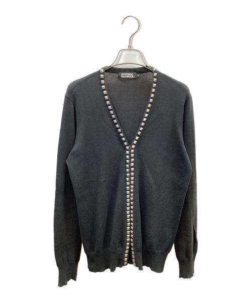 Hysteric Glamour（ヒステリックグラマー）Hysteric Glamour (ヒステリックグラマー) 薄手カーディガン ブラック サイズ:Sの古着・服飾アイテム