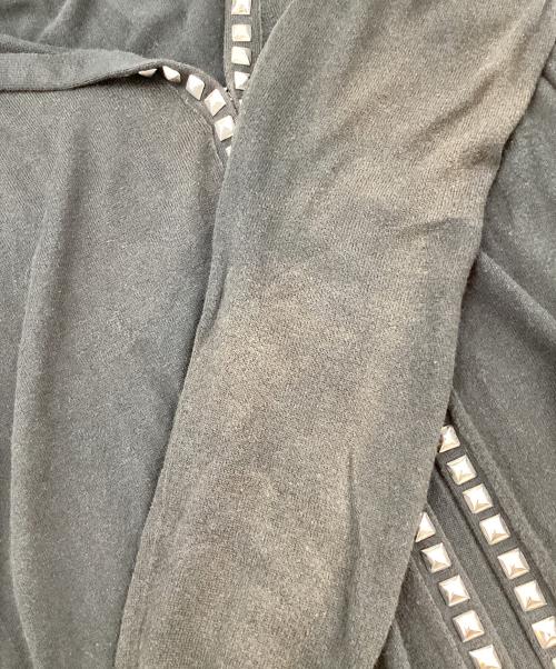 Hysteric Glamour（ヒステリックグラマー）Hysteric Glamour (ヒステリックグラマー) 薄手カーディガン ブラック サイズ:Sの古着・服飾アイテム