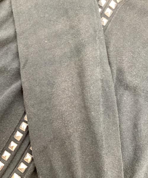 Hysteric Glamour（ヒステリックグラマー）Hysteric Glamour (ヒステリックグラマー) 薄手カーディガン ブラック サイズ:Sの古着・服飾アイテム