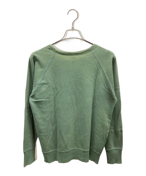 Champion（チャンピオン）Champion (チャンピオン) Vintage PEANUTS (ヴィンテージピーナッツ) プリントスウェット グリーン サイズ:Mの古着・服飾アイテム