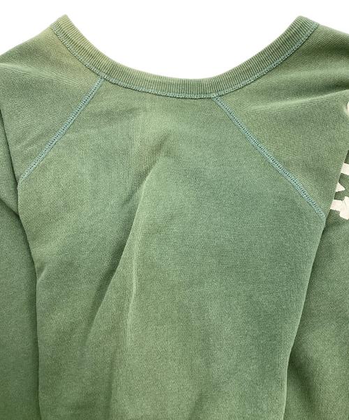 Champion（チャンピオン）Champion (チャンピオン) Vintage PEANUTS (ヴィンテージピーナッツ) プリントスウェット グリーン サイズ:Mの古着・服飾アイテム