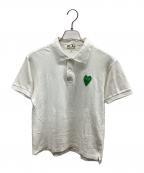 PLAY COMME des GARCONSプレイコムデギャルソン）の古着「ポロシャツ」｜ホワイト