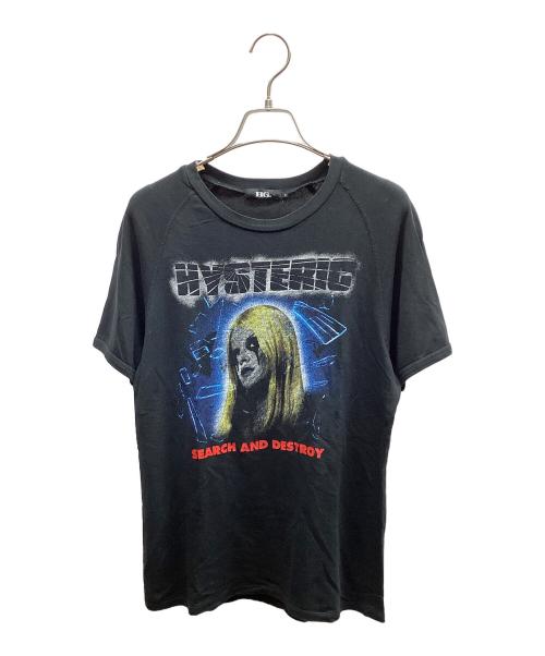 Hysteric Glamour（ヒステリックグラマー）Hysteric Glamour (ヒステリックグラマー) 半袖カットソー ブラック サイズ:Sの古着・服飾アイテム