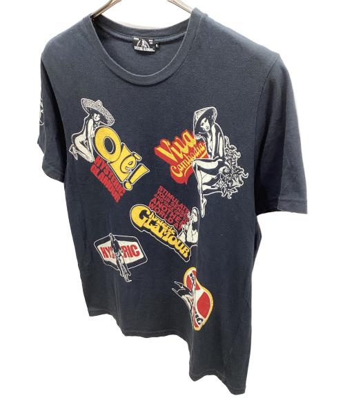 Hysteric Glamour（ヒステリックグラマー）Hysteric Glamour (ヒステリックグラマー) 半袖カットソー ブラック サイズ:Mの古着・服飾アイテム