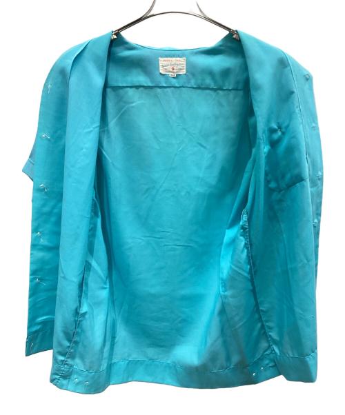 PERMA-CHAL（パーマ チャル）PERMA-CHAL (パーマ チャル) 半袖シャツ ブルー サイズ:14-141/2の古着・服飾アイテム