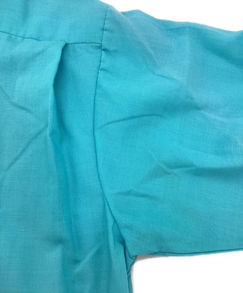 PERMA-CHAL（パーマ チャル）PERMA-CHAL (パーマ チャル) 半袖シャツ ブルー サイズ:14-141/2の古着・服飾アイテム