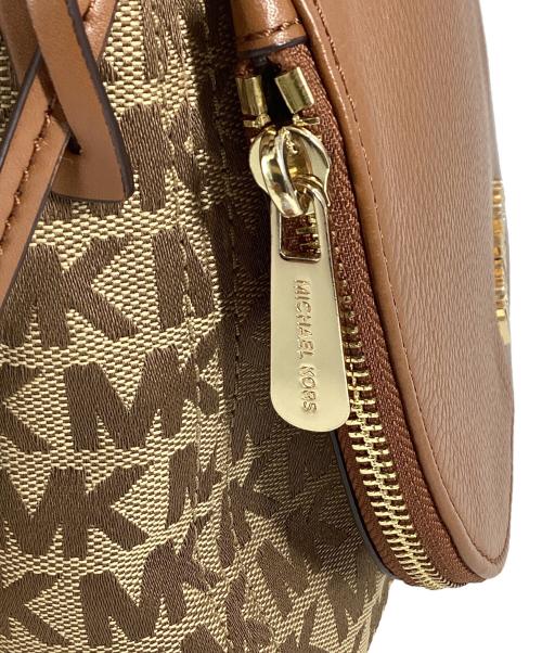 MICHAEL KORS（マイケルコース）MICHAEL KORS (マイケルコース) ショルダーバッグ ブラウン×ベージュの古着・服飾アイテム