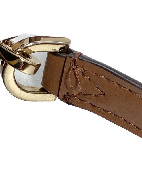 MICHAEL KORS（マイケルコース）MICHAEL KORS (マイケルコース) ショルダーバッグ ブラウン×ベージュの古着・服飾アイテム