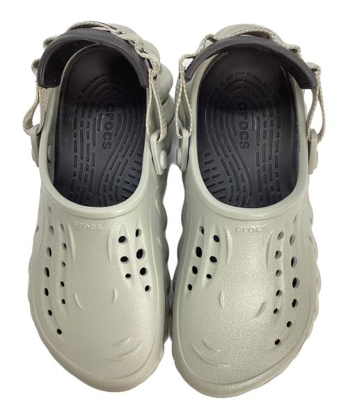 crocs（クロックス）crocs (クロックス) サンダル グレー サイズ:24の古着・服飾アイテム