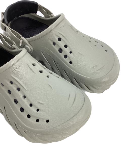 crocs（クロックス）crocs (クロックス) サンダル グレー サイズ:24の古着・服飾アイテム