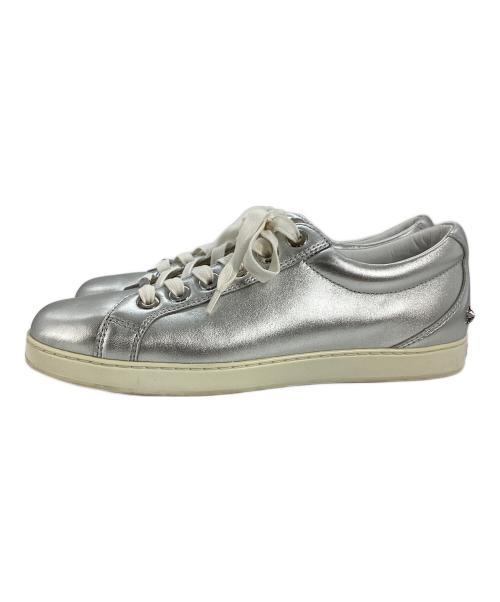 JIMMY CHOO（ジミーチュウ）JIMMY CHOO (ジミーチュウ) スニーカー シルバー サイズ:38の古着・服飾アイテム