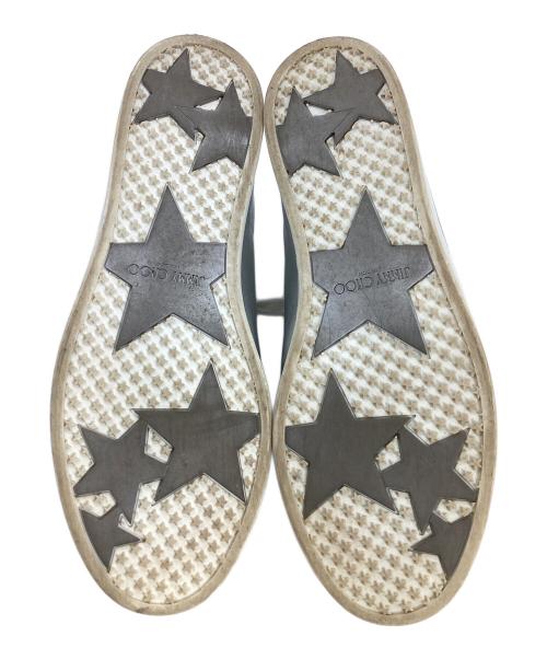 JIMMY CHOO（ジミーチュウ）JIMMY CHOO (ジミーチュウ) スニーカー シルバー サイズ:38の古着・服飾アイテム