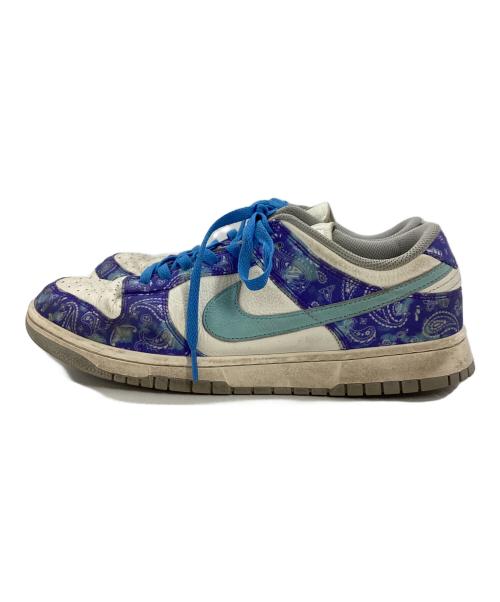NIKE（ナイキ）NIKE (ナイキ) DUNK LOW UNLOCKED ダンク ロー アンロックド ブルー×ホワイト サイズ:28.5の古着・服飾アイテム