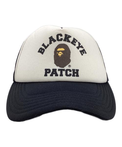 A BATHING APE（アベイシングエイプ）A BATHING APE (アベイシングエイプ) THE BLACK EYE PATCH (ブラックアイパッチ) キャップ ブラックの古着・服飾アイテム