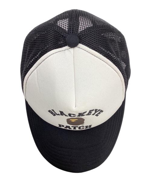 A BATHING APE（アベイシングエイプ）A BATHING APE (アベイシングエイプ) THE BLACK EYE PATCH (ブラックアイパッチ) キャップ ブラックの古着・服飾アイテム
