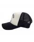 A BATHING APE (アベイシングエイプ) THE BLACK EYE PATCH (ブラックアイパッチ) キャップ ブラック：8000円