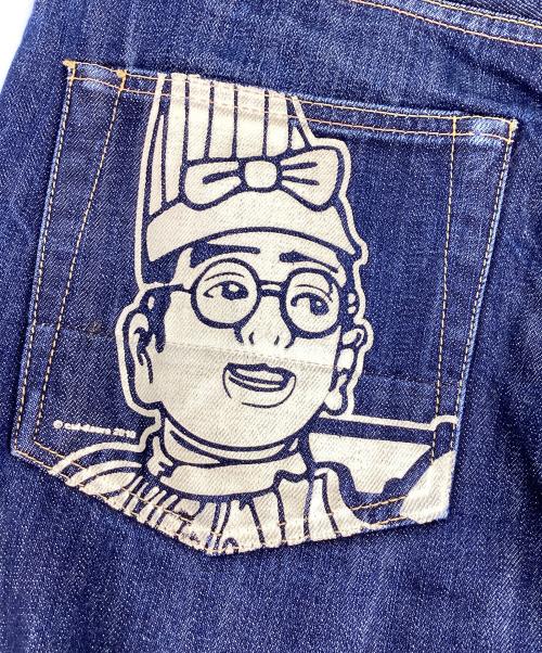 EVISU（エヴィス）EVISU (エヴィス) EVISU　くいだおれ太郎　デニムパンツ ネイビー サイズ:W32の古着・服飾アイテム