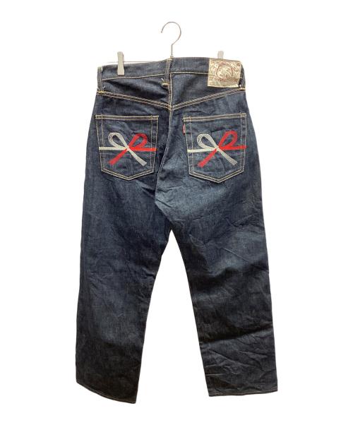 EVISU（エヴィス）EVISU (エヴィス) デニムパンツ　水引 ネイビー サイズ:78.5㎝（W31）の古着・服飾アイテム