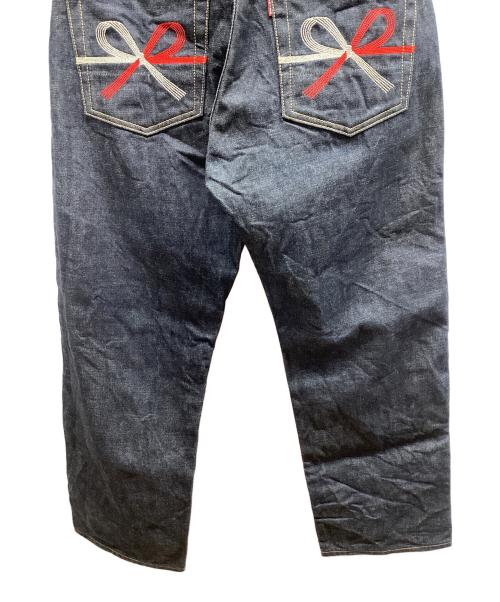EVISU（エヴィス）EVISU (エヴィス) デニムパンツ　水引 ネイビー サイズ:78.5㎝（W31）の古着・服飾アイテム