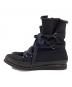 Yohji Yamamoto FEMME (ヨウジヤマモトファム) ストラップデザインキャンバスハイカットスニーカー サイズ:不明：7000円