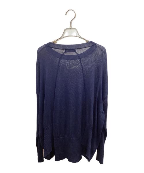 RISMAT by Y's（リスマットバイワイズ）RISMAT by Y's (リスマットバイワイズ) 薄手ニット ネイビー サイズ:2の古着・服飾アイテム