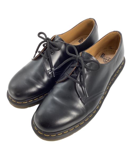Dr.Martens（ドクターマーチン）Dr.Martens (ドクターマーチン) 3ホールシューズ ブラック サイズ:UK8の古着・服飾アイテム