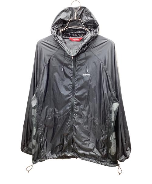 SUPREME（シュプリーム）Supreme (シュプリーム) ripstop hooded windshell リップストップ フーデッド ウィンドシェル ブラック サイズ:Lの古着・服飾アイテム