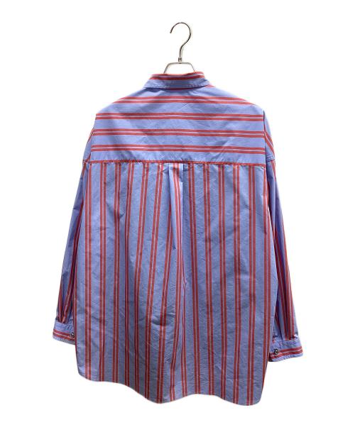 MAISON SPECIAL（メゾンスペシャル）MAISON SPECIAL (メゾンスペシャル) 長袖シャツ レッド×ブルー サイズ:Mの古着・服飾アイテム