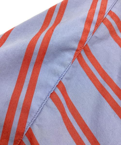 MAISON SPECIAL（メゾンスペシャル）MAISON SPECIAL (メゾンスペシャル) 長袖シャツ レッド×ブルー サイズ:Mの古着・服飾アイテム