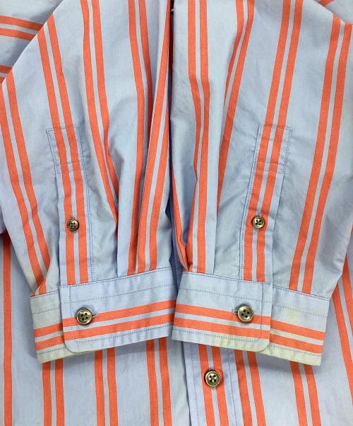 MAISON SPECIAL（メゾンスペシャル）MAISON SPECIAL (メゾンスペシャル) 長袖シャツ レッド×ブルー サイズ:Mの古着・服飾アイテム