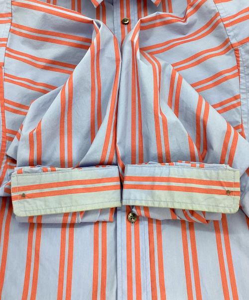 MAISON SPECIAL（メゾンスペシャル）MAISON SPECIAL (メゾンスペシャル) 長袖シャツ レッド×ブルー サイズ:Mの古着・服飾アイテム