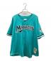 MITCHELL & NESS（ミッチェルアンドネス）の古着「ゲームシャツ」｜グリーン