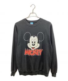 DISNEY（ディズニー）の古着「プリントスウェット」｜ブラック