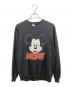 Disney（ディズニー）の古着「プリントスウェット」｜ブラック