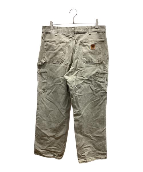 CarHartt（カーハート）CarHartt (カーハート) タックパンツ ベージュ サイズ:88.5㎝（W35）の古着・服飾アイテム