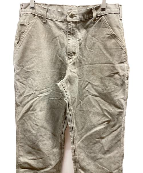 CarHartt（カーハート）CarHartt (カーハート) タックパンツ ベージュ サイズ:88.5㎝（W35）の古着・服飾アイテム