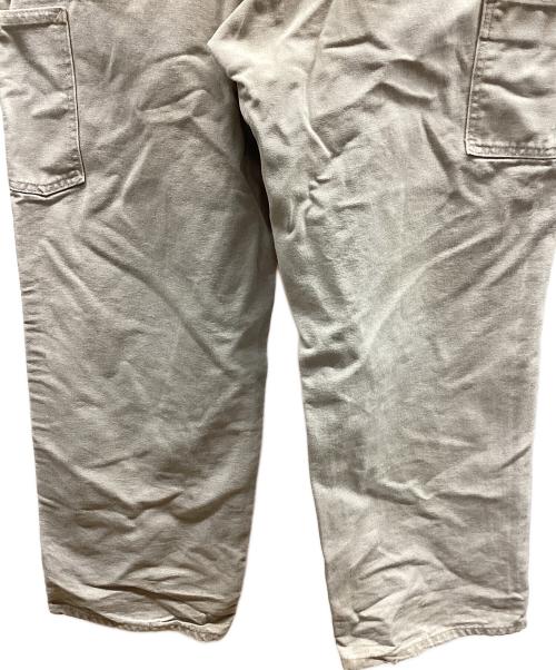 CarHartt（カーハート）CarHartt (カーハート) タックパンツ ベージュ サイズ:88.5㎝（W35）の古着・服飾アイテム