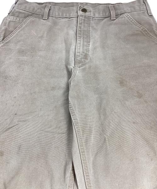 CarHartt（カーハート）CarHartt (カーハート) タックパンツ ベージュ サイズ:88.5㎝（W35）の古着・服飾アイテム