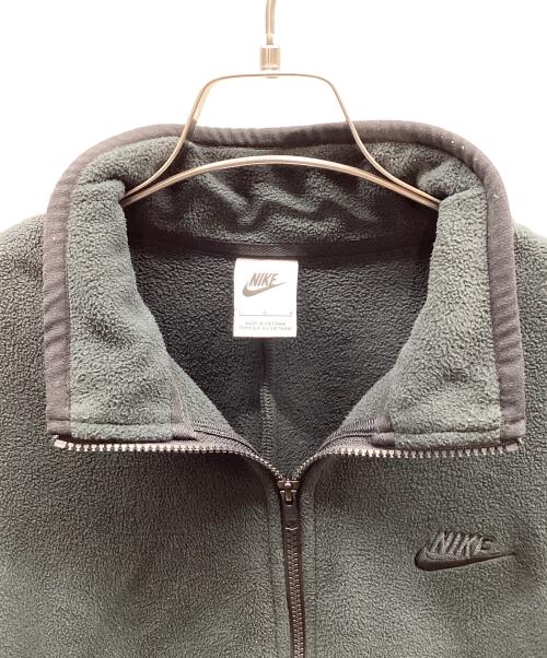 NIKE（ナイキ）NIKE (ナイキ) フリースジャケット グリーン サイズ:Lの古着・服飾アイテム