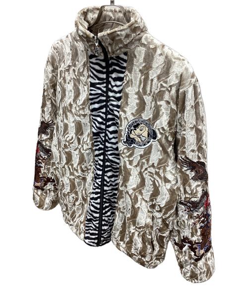 GALFY（ガルフィー）GALFY (ガルフィー) AIVER (アイバー) ジャケット ベージュ サイズ:Lの古着・服飾アイテム