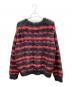 Casper John AIVER (キャスパージョンアイバー) 厚手ニット ブラック×レッド サイズ:L：5000円