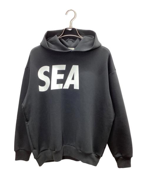 WIND AND SEA（ウィンダンシー）WIND AND SEA (ウィンダンシー) プルオーバーパーカー ブラック サイズ:Sの古着・服飾アイテム