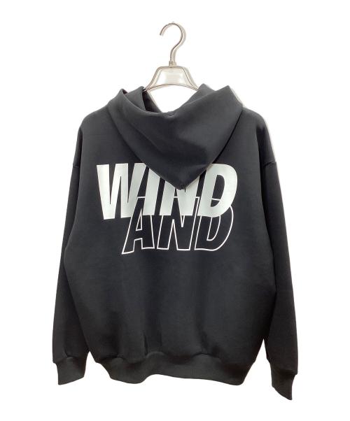 WIND AND SEA（ウィンダンシー）WIND AND SEA (ウィンダンシー) プルオーバーパーカー ブラック サイズ:Sの古着・服飾アイテム