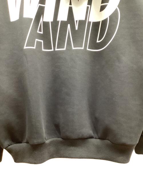 WIND AND SEA（ウィンダンシー）WIND AND SEA (ウィンダンシー) プルオーバーパーカー ブラック サイズ:Sの古着・服飾アイテム