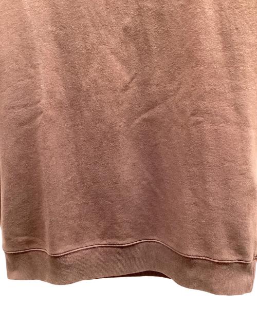 stussy（ステューシー）stussy (ステューシー) スウェットベスト ブラウン サイズ:Lの古着・服飾アイテム